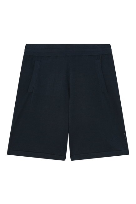 Embossed Bermuda Shorts